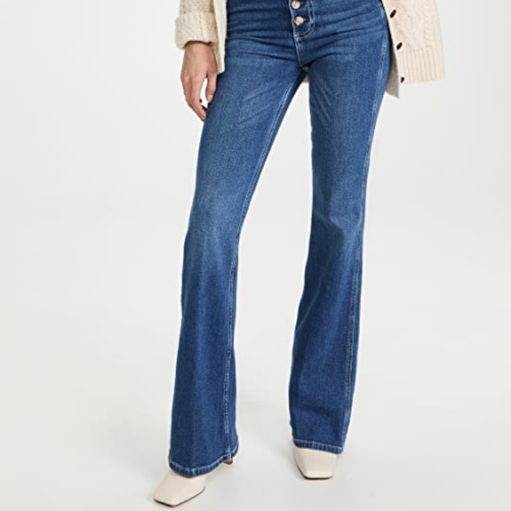 NWT Boyish The Ricky High Rise Flare Jeans - Picture 2 of 12